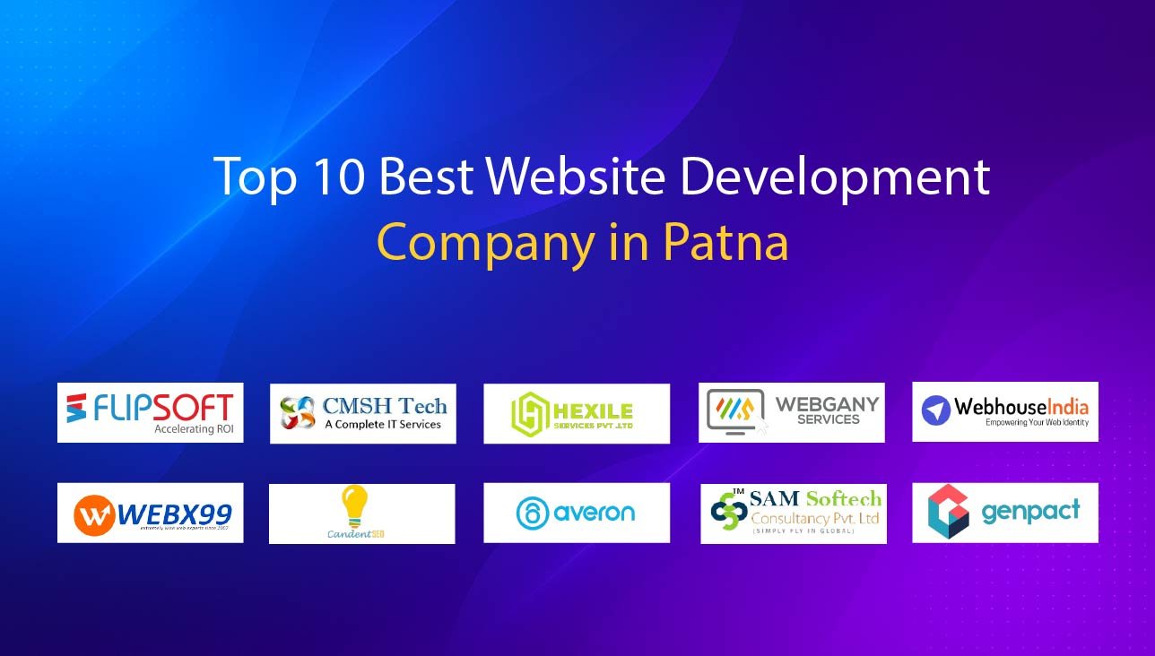 Top 10 Best Website Development Company in Patna – Logo Grid List