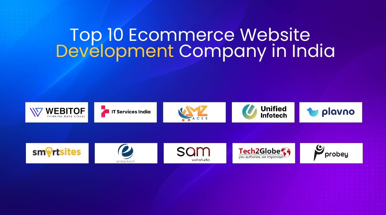 Top 10 Ecommerce Website Development Company in India – Logos Showcase