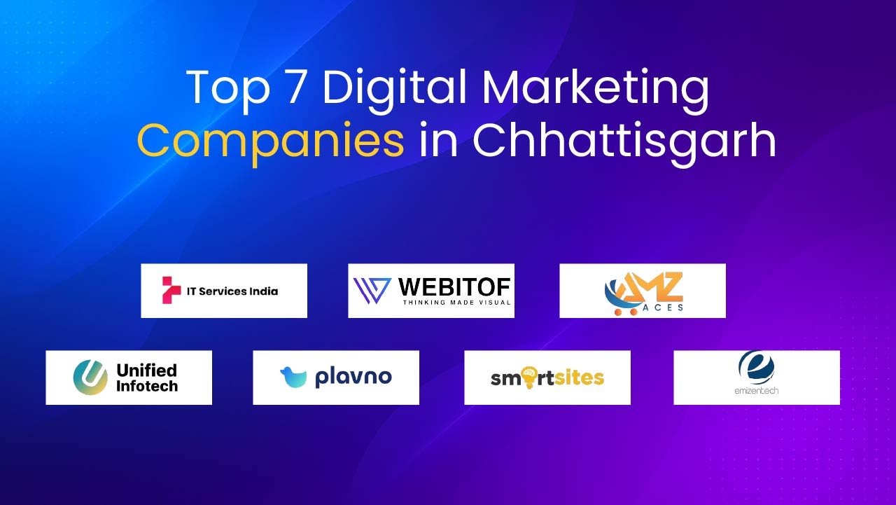 Top 7 Digital Marketing Companies in Chhattisgarh – Logo Showcase