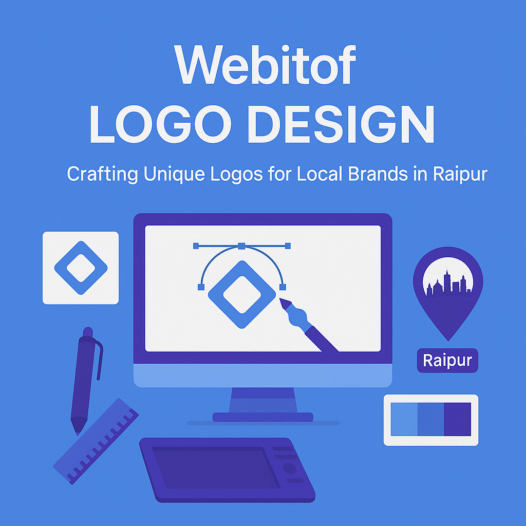 Creative logo design by Webitof for a Raipur brand
