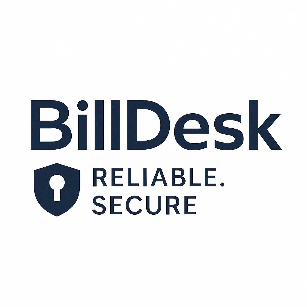 BillDesk, a reliable and secure Indian payment gateway.