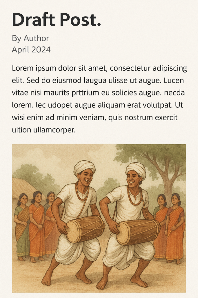 "Lato font used for blog text on a Raipur business website."