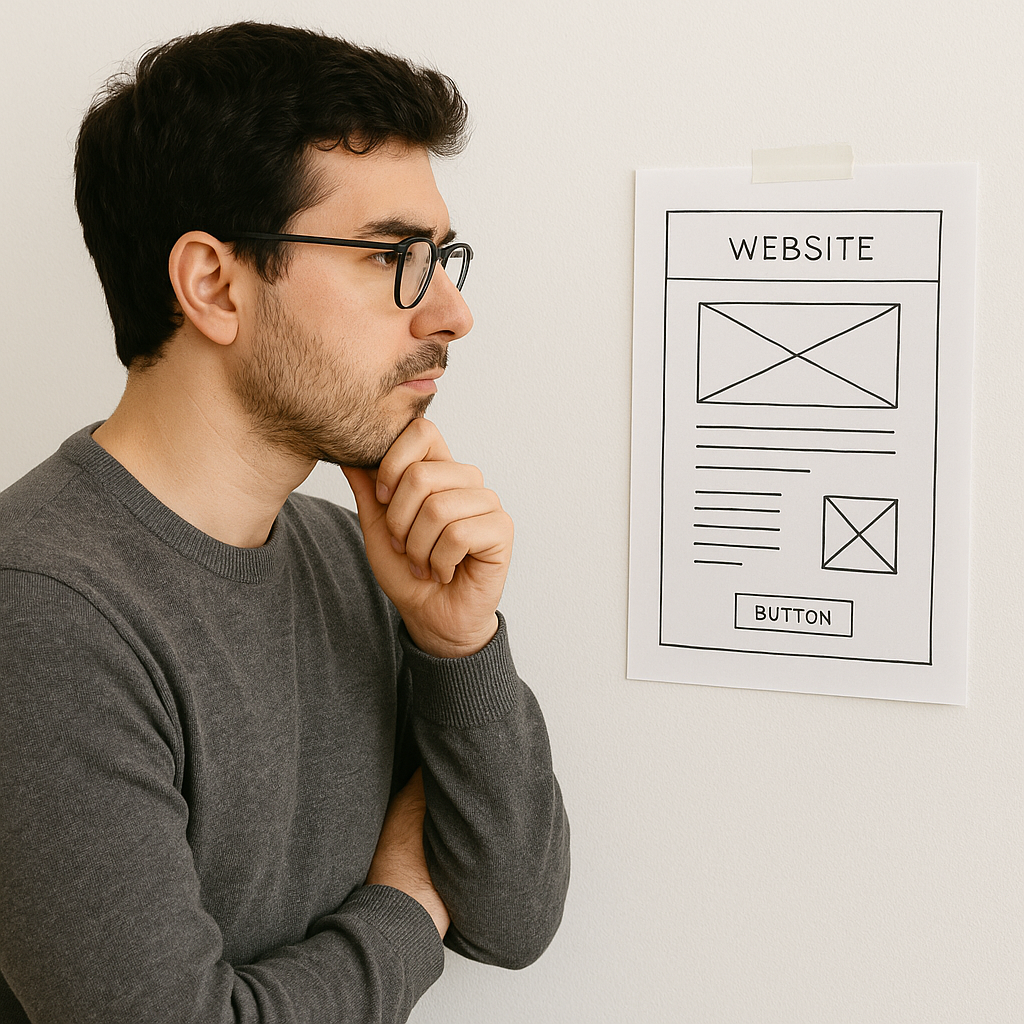 Planning website structure before hiring a web developer in Raipur.