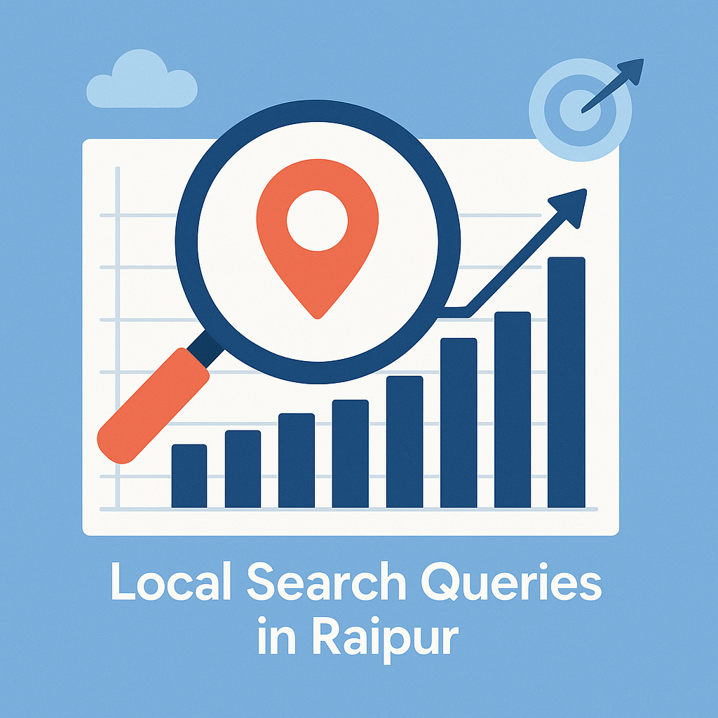 Increasing local search trends in Raipur for business growth in 2025.