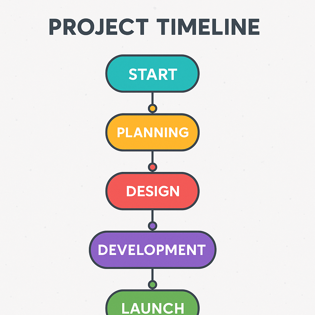 Webitof project planning and strategy roadmap.