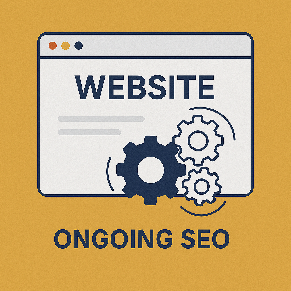 Ongoing SEO process for Raipur businesses.
