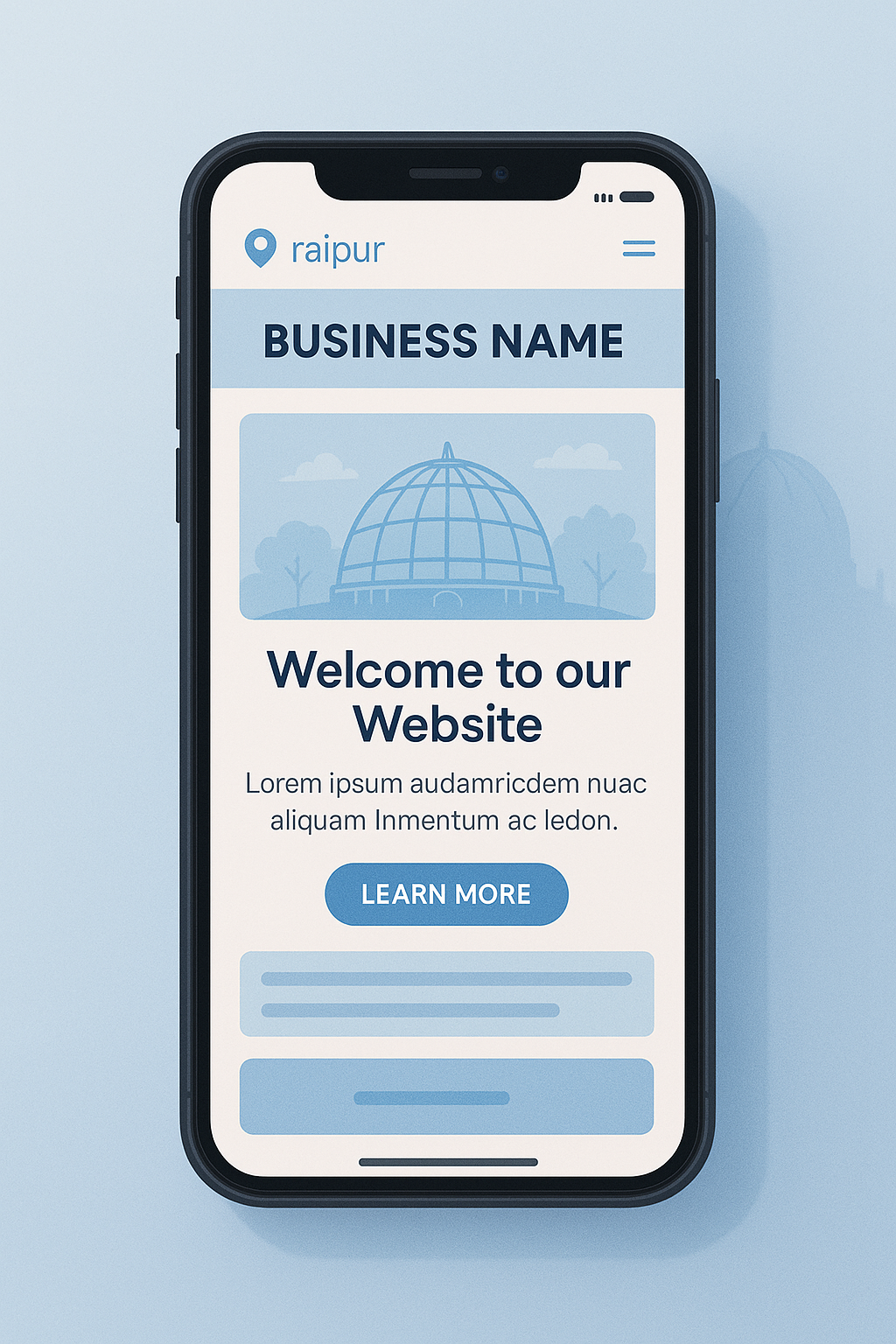  Mobile-friendly website Raipur, responsive design for local businesses