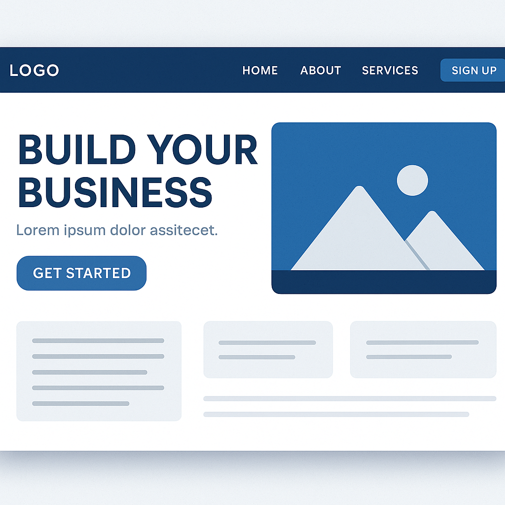 Modern website design Raipur, professional web aesthetics