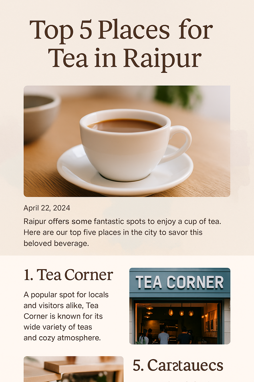 Blog post example for small business content marketing in Raipur