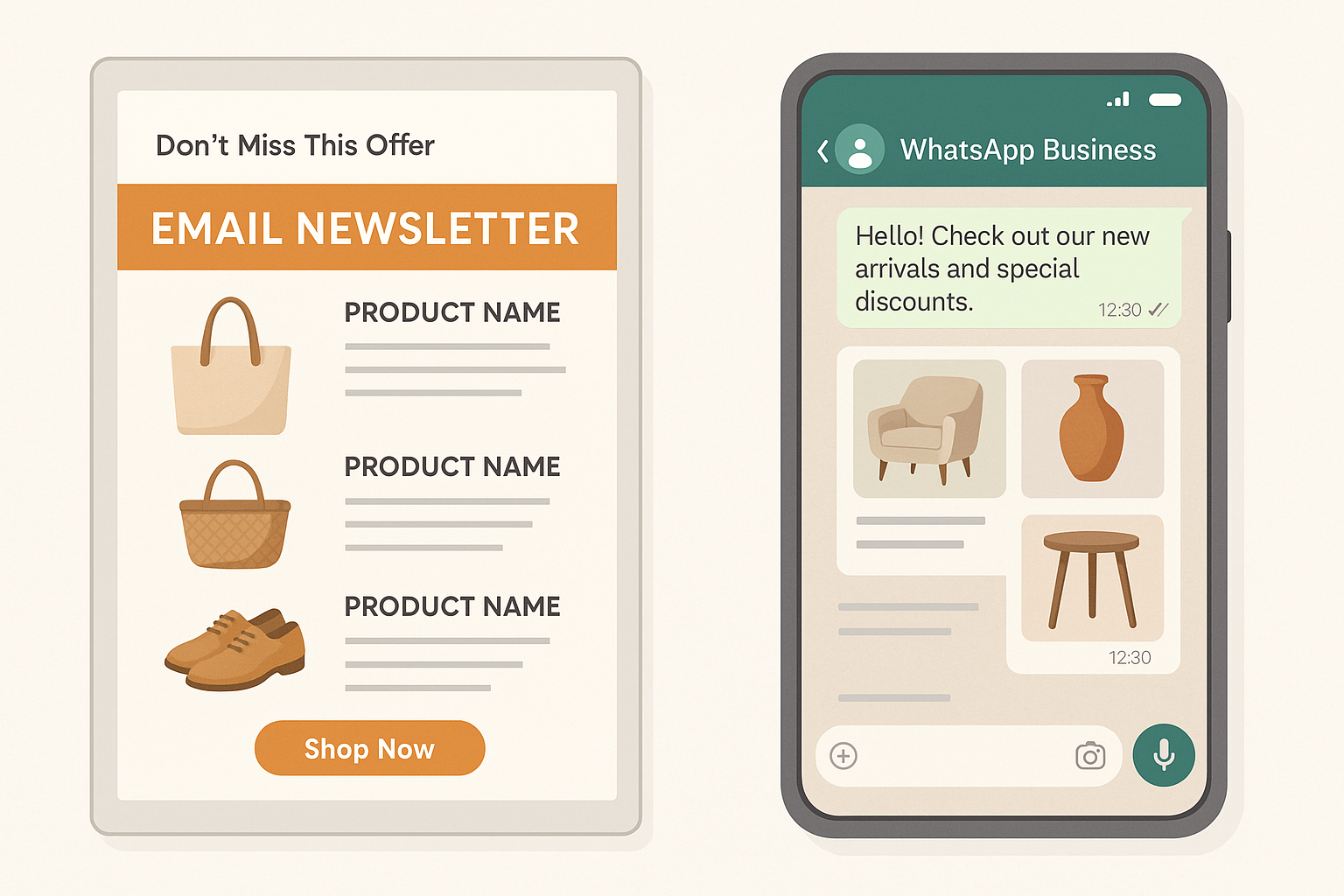 Email and WhatsApp marketing for small businesses in Raipur
