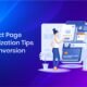 Product Page Optimization Tips for Conversion – Illustrated Marketing Concept