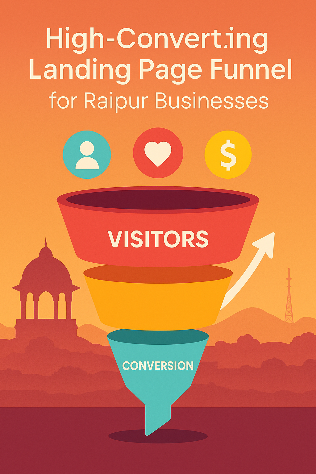 High-Converting Landing Page Funnel for Raipur Businesses