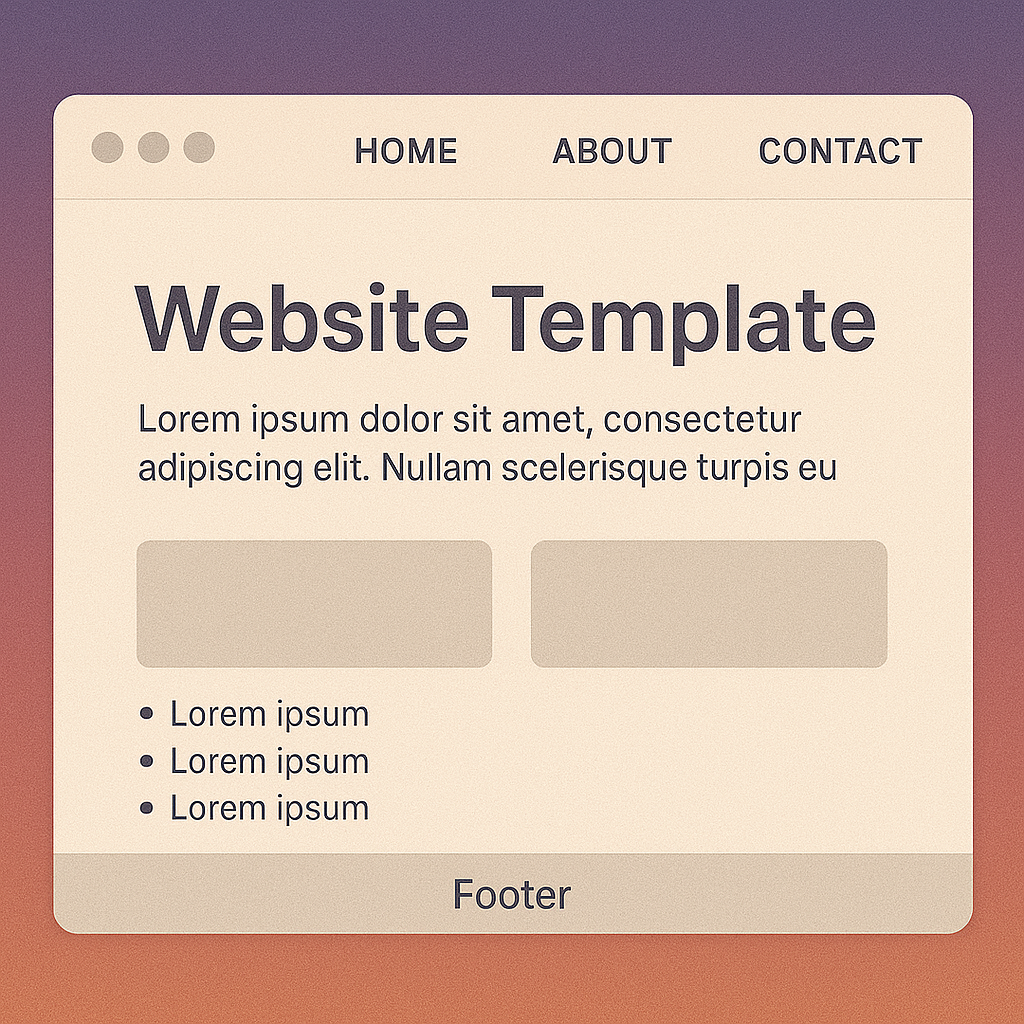 "Limitations of generic website templates for Raipur businesses"