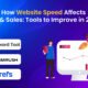 "Illustration of website speed tools like SEMrush and Ahrefs improving SEO and sales performance in 2025"