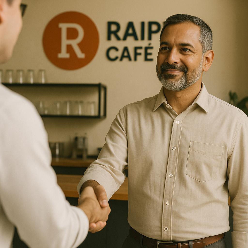 Building trust with customers in Raipur through strong branding.