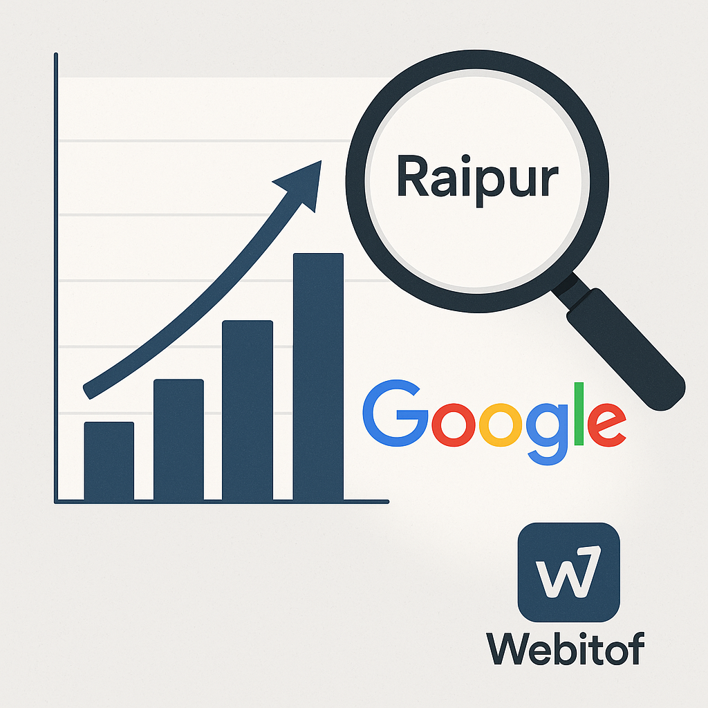 SEO services Raipur, Webitof local business ranking